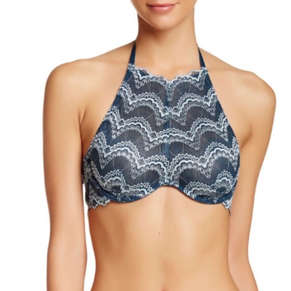 🎉HP🎉FREE PEOPLE underwire scalloped bra XS NWT